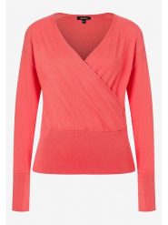 More & More Sweter w kolorze czerwonym rozmiar: 42. Czerwone swetry klasyczne damskie More & More, s, z wiskozy, bez kołnierzyka. Za 120.95 zł.