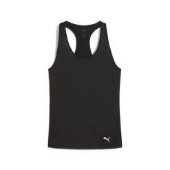 Damska koszulka bez rękawów TAD ESSENTIALS o kroju bokserki PUMA. Czerwone bokserki damskie Puma, bez wzorów, bez kołnierzyka, bez ramiączek. Za 109.00 zł.