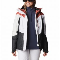 Kurtka narciarska damska Columbia Rosie Run Insulated Jacket. Czerwone kurtki damskie Columbia, na zimę, xs, bez wzorów, bez kaptura. Za 999.00 zł.