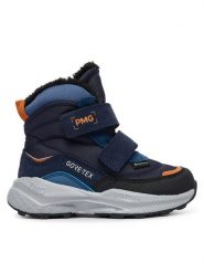 Primigi Śniegowce GORE-TEX 2430122 M Granatowy. Niebieskie buty zimowe chłopięce Primigi, z gore-texu, bez zapięcia. Za 394.99 zł.