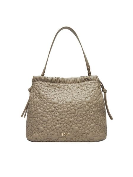TOUS Torebka Puffy_Bear 2002187043 Beżowy. Brązowe torebki klasyczne damskie tous, ze skóry, bez dodatków. Za 569.99 zł.