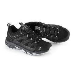 Buty turystyczne niskie unisex Alpine Pro Uhese. Czarne obuwie trekkingowe damskie Alpine Pro, bez zapięcia. W wyprzedaży za 279.00 zł.