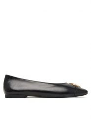 Tory Burch Baleriny Charlie 187711 Czarny. Czarne balerinki damskie Tory Burch, bez wzorów, ze skóry. Za 1,354.00 zł.