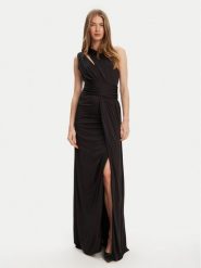 Marciano Guess Sukienka wieczorowa 5YGK05 6334A Czarny Regular Fit. Czarne sukienki damskie Marciano Guess, z aplikacjami, z wiskozy, wizytowe, bez ramiączek. Za 1,519.00 zł.
