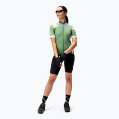 Koszulka rowerowa damska Endura Gradient FS260 W. Zielone koszulki damskie ENDURA, bez wzorów, bez kołnierzyka, bez ramiączek. Za 259.99 zł.
