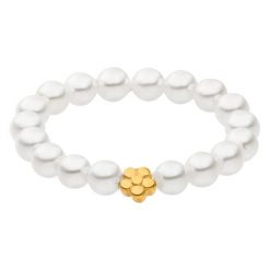 Purelei Purelei Pierścionek Z Perłą Shiny Bloom Pierścionki 1 ct Damski. Czerwone pierścionki damskie Purelei, z perłą, srebrne. Za 111.59 zł.