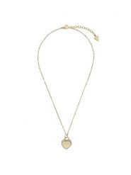 Guess Naszyjnik JUBN01 420JW Złoty. Żółte naszyjniki damskie Guess, złote. Za 179.99 zł.
