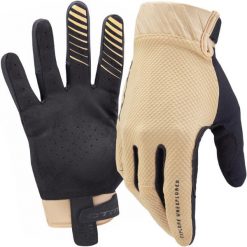 Rękawiczki rowerowe długie dla dorosłych MTB Enduro CTM Pathyst. Brązowe rękawiczki damskie CTM, bez wzorów. Za 139.00 zł.
