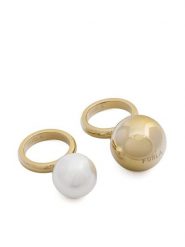 Furla Zestaw pierścionków Miasfera WJ00299-K22000-OR000-1-007-20-CN-S J Złoty. Żółte pierścionki damskie Furla, metalowe. Za 469.99 zł.