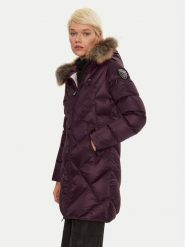 Blauer Płaszcz zimowy 24WBLDK03052 Bordowy Regular Fit. Czerwone kurtki damskie Blauer, na zimę, xs, bez wzorów, z syntetyku, bez kaptura. Za 2,029.00 zł.