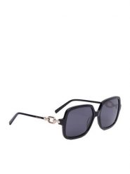 Nine West Okulary przeciwsłoneczne CEO-NW6658S Czarny. Czarne okulary przeciwsłoneczne damskie Nine West. Za 149.99 zł.
