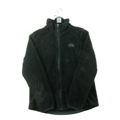 Second life - Damska kurtka polarowa Osito ze stójką - Jak nowy. Czarne kurtki damskie The North Face, m, bez wzorów, z polaru, bez kaptura. Za 212.96 zł.
