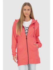 Alife and kickin Bluza w kolorze czerwonym rozmiar: L. Czerwone bluzy damskie Alife and Kickin, l, bez wzorów, bez kaptura. Za 224.95 zł.