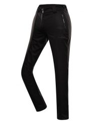 Alpine Pro Spodnie softshellowe "Ufeda" w kolorze czarnym rozmiar: L. Czarne spodnie dresowe damskie Alpine Pro, l, bez wzorów, outdoorowe. Za 223.99 zł.