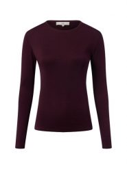 IPURI Damska koszulka z długim rękawem Kobiety Bawełna czerwony jednolity, XS. Czerwone koszulki damskie IPURI, xs, bez wzorów, z bawełny, bez kołnierzyka, bez ramiączek. Za 149.95 zł.