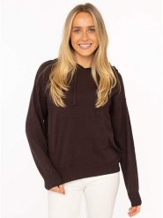 Zwillingsherz Sweter "Cozy" w kolorze brązowym rozmiar: XL. Brązowe swetry klasyczne damskie Zwillingsherz, xl, z kaszmiru, bez kołnierzyka. Za 609.95 zł.
