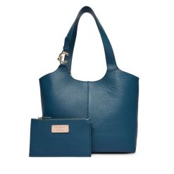 Torebka Coccinelle. Niebieskie torebki klasyczne damskie Coccinelle, bez dodatków. Za 1,269.00 zł.