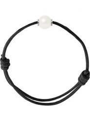 Pearline Bransoletka z perłą w kolorze białym rozmiar: onesize. Białe bransoletki damskie Pearline. Za 108.99 zł.