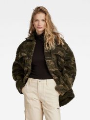 G-Star Kurtka koszulowa w kolorze khaki rozmiar: M. Brązowe kurtki damskie G-Star, m, bez wzorów, bez kaptura. Za 241.56 zł.