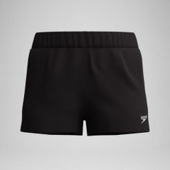 Spodenki szorty kąpielowe damskie Speedo Essentials Watershort. Czarne spodenki sportowe damskie Speedo, l, bez wzorów, z lycry. Za 91.86 zł.