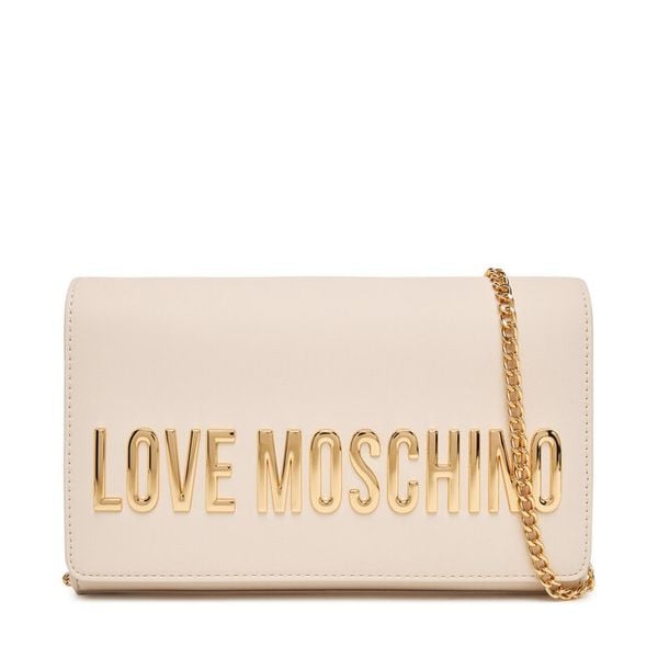 Torebka LOVE MOSCHINO. Brązowe torebki wieczorowe damskie Love Moschino, bez wzorów, bez dodatków. Za 379.99 zł.