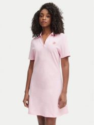 Tommy Hilfiger Sukienka codzienna WW0WW48749 Różowy jasny Regular Fit. Czerwone sukienki damskie Tommy Hilfiger, bez wzorów, z bawełny, bez ramiączek. Za 409.99 zł.