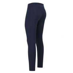 Damskie legginsy jeździeckie z pełną przyczepnością Euro-Star Empower. Niebieskie legginsy damskie EURO-STAR, s, bez wzorów, ze skóry. Za 473.00 zł.