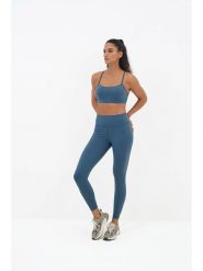 Onamaste Legginsy sportowe "Geneva" w kolorze niebieskim rozmiar: L/XL. Niebieskie legginsy damskie Onamaste, l, bez wzorów, z materiału, outdoorowe. Za 126.99 zł.