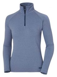 Helly Hansen Koszulka funkcyjna "Verglas" w kolorze niebieskim rozmiar: L. Niebieskie koszulki damskie Helly Hansen, l, bez wzorów, bez kołnierzyka, bez ramiączek. Za 149.31 zł.