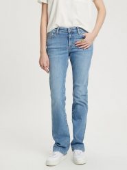 Cross Jeans Dżinsy - Regular fit - w kolorze niebieskim rozmiar: W34/L34. Niebieskie jeansy damskie Cross Jeans, z podwyższonym stanem. Za 149.31 zł.