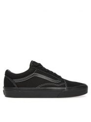 Vans Tenisówki Old Skool VN000D6WBKA1 Czarny. Czarne trampki damskie Vans, bez wzorów, ze skóry, bez zapięcia. Za 299.99 zł.