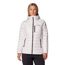 Columbia Kurtka Arctic Crest. Białe kurtki damskie Columbia, bez wzorów, bez kaptura. Za 986.99 zł.