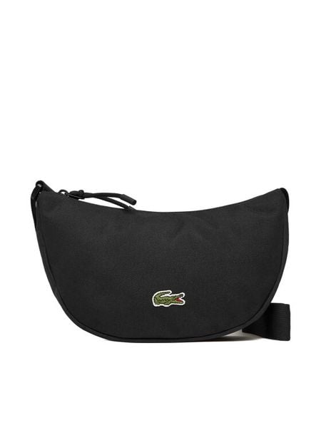 Lacoste Torebka NU5091NE Czarny. Czarne listonoszki damskie Lacoste, bez wzorów, z materiału, bez dodatków. Za 239.99 zł.