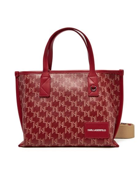 KARL LAGERFELD Torebka A1W30184 Czerwony. Czerwone torebki klasyczne damskie KARL LAGERFELD, ze skóry, bez dodatków. Za 679.99 zł.