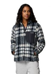 Columbia Bluza polarowa "West Bend" w kolorze granatowym rozmiar: XS. Niebieskie bluzy damskie Columbia, xs, bez wzorów, z polaru, bez kaptura. Za 122.96 zł.