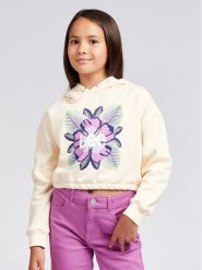 Lee Bluza Floral Oversize LEG5089 Écru Oversize. Bluzy dziewczęce Lee, bez wzorów, z bawełny, bez ramiączek, bez kaptura. Za 199.99 zł.
