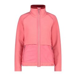 Bluza damska turystyczna CMP 32H2316. Czerwone bluzy damskie CMP, s, bez wzorów, z materiału, bez kaptura. Za 299.99 zł.