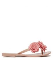 Melissa Japonki Melissa Harmonic Springtime Ad 35704 Różowy. Czerwone klapki damskie Melissa, bez wzorów, z tworzywa sztucznego, bez obcasa, bez zapięcia. Za 279.99 zł.