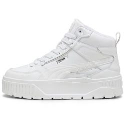 Adidasy Puma Karmen Ii Idol Mid, Dla obu płci. Białe obuwie sportowe damskie Puma, z materiału, bez zapięcia, trekkingowe. Za 349.00 zł.