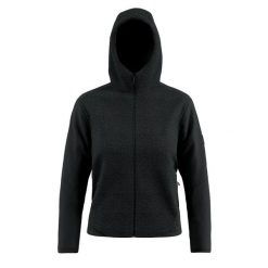 Damska bluza z kapturem zapinana na zamek Salewa Fanes Sarner Light. Czarne bluzy damskie Salewa, l, bez wzorów, z elastanu, z kapturem. Za 982.50 zł.