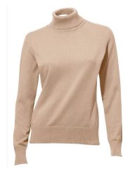 Heine Golf w kolorze beżowym rozmiar: 36. Brązowe golfy damskie Heine, bez wzorów, z bawełny, bez ramiączek. Za 74.95 zł.