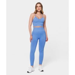 Legginsy bezszwowe Carpatree Allure niebieskie. Niebieskie legginsy damskie Carpatree, s, bez wzorów. W wyprzedaży za 169.99 zł.