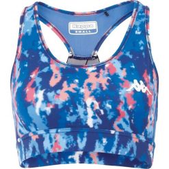 Stanik fitness cardio damski Kappa EBBA. Czarne biustonosze sportowe damskie Kappa, bez wzorów. Za 48.00 zł.