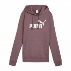 Bluza z kapturem damskie Puma Ess No. 1 Logo Hoodie. Czerwone bluzy damskie Puma, s, bez wzorów, z bawełny, z kapturem. Za 168.99 zł.