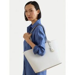 Torebka LAUREN RALPH LAUREN. Shopper bag Lauren Ralph Lauren, bez wzorów, bez dodatków. Za 949.99 zł.