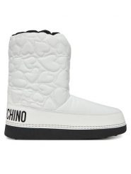 LOVE MOSCHINO Śniegowce JA24202G1NISE10A Biały. Białe śniegowce damskie Love Moschino, z materiału. Za 599.99 zł.