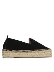 Manebi Espadryle Double Sole Espadrilles K 1.0 D0 Czarny. Czarne espadryle damskie Manebi, bez wzorów, ze skóry, bez obcasa. Za 309.99 zł.