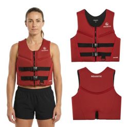 Kamizelka asekuracyjna AQUASTIC Omni 50N. Kamizelki damskie AQUASTIC, xs, bez wzorów, z neoprenu, bez kaptura. Za 179.99 zł.