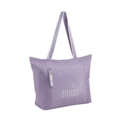 Duża torba typu shopper Core Base PUMA Pale Plum Purple. Fioletowe torby sportowe Puma, bez wzorów, duże. Za 100.99 zł.