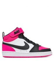 Nike Sneakersy Court Borough Mid 2 Bg HV0933 100 Różowy. Czerwone obuwie sportowe damskie Nike, ze skóry, bez zapięcia. W wyprzedaży za 299.99 zł.